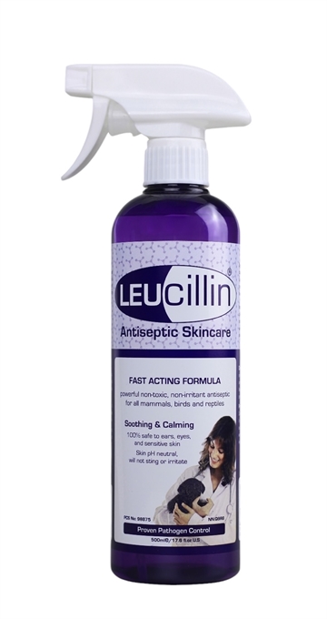 500 Ml. Leucillin spray - kommer snart