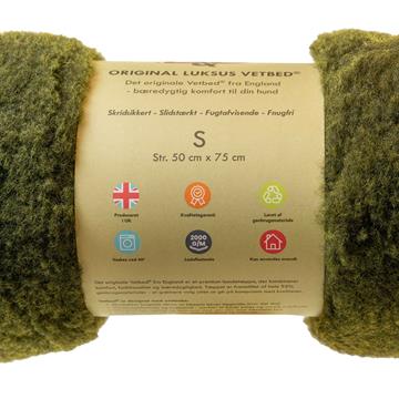 Vetbed® Original Olivengrøn - small 50 x 75 cm